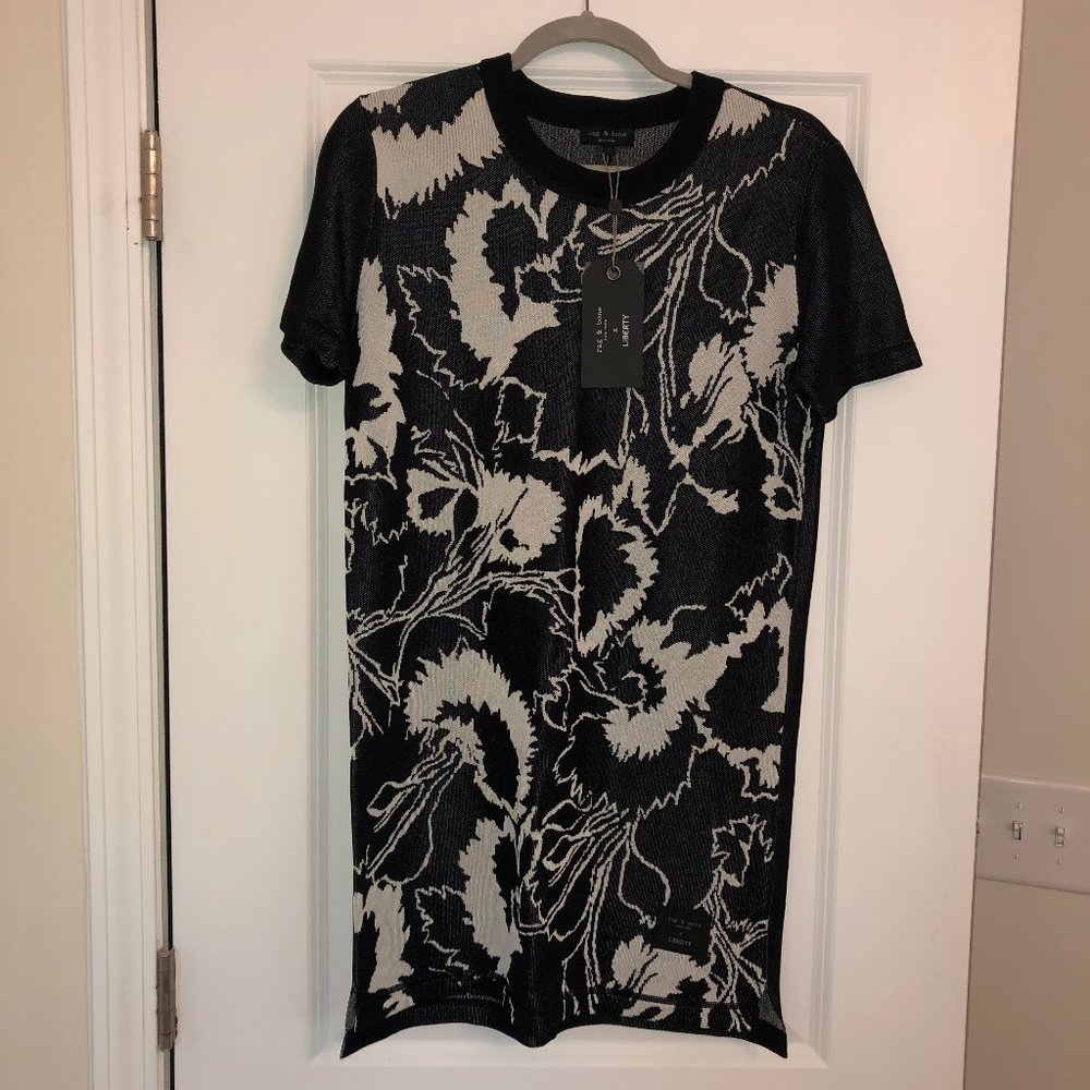 Rag & Bone x LIBERTY knit mini dress